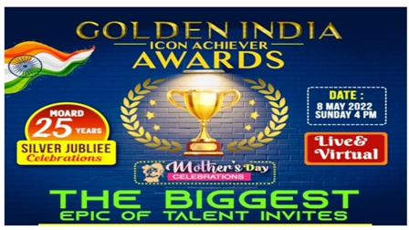 GOLDEN INDIA ICON ACHIEVERS AWARDS-2022