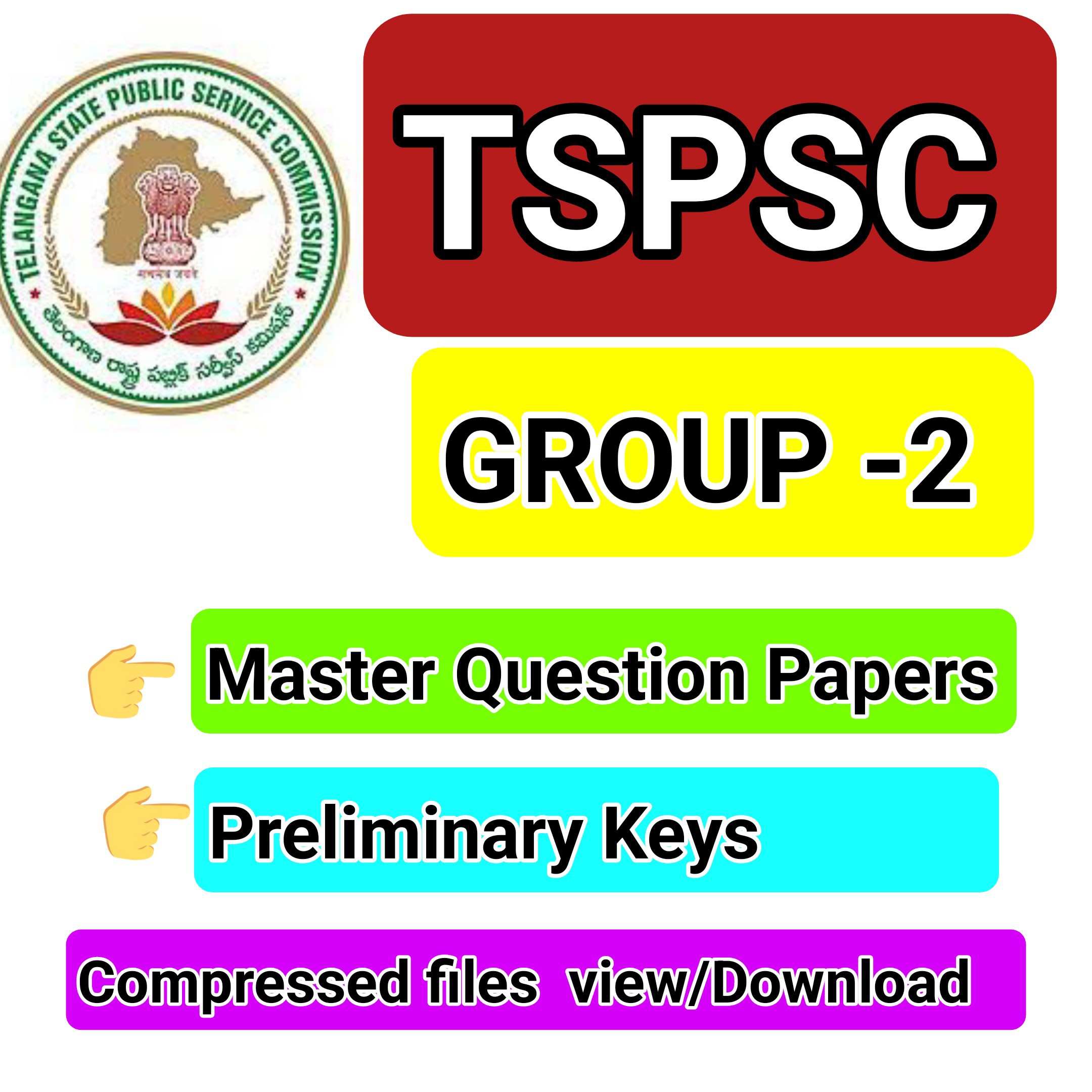 GROUP 2 PRELIMINARY KEY MASTER QUESTION PAPERS WITH KEY FOR PAPER 1 2 3 4 AND RECEIVING OF OBJECTIONS