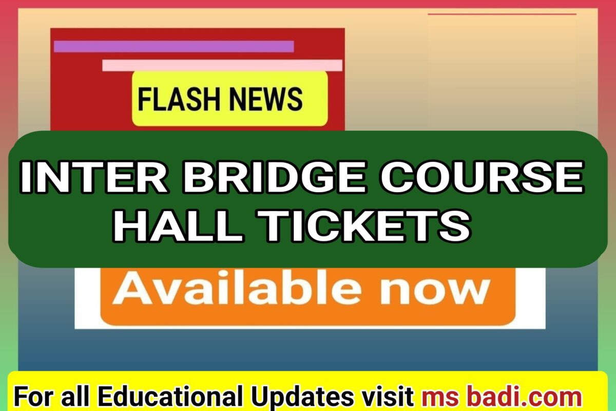 DOWNLOAD INTER BRIDGE COURSE HALLTICKETS IPE MARCH 2025