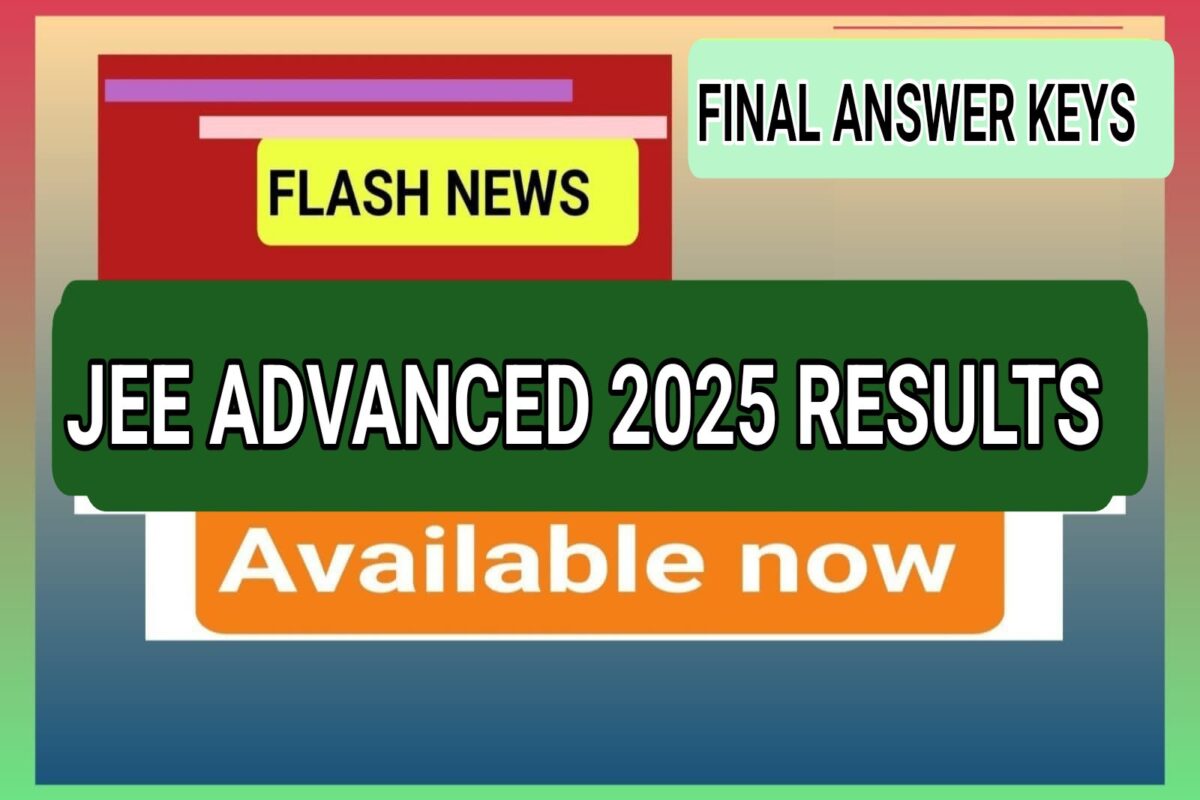 JEE ADVANCED 2025 RESULTS