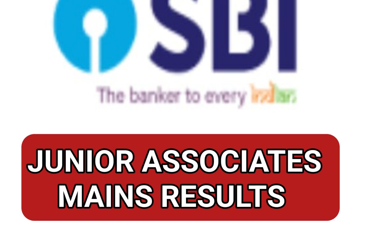 SBI JUNIOR ASSOCIATES MAINS 2024 RESULTS