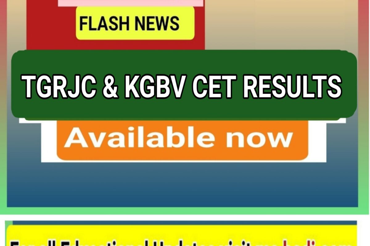 TGRJC CET 2026 RESULTS