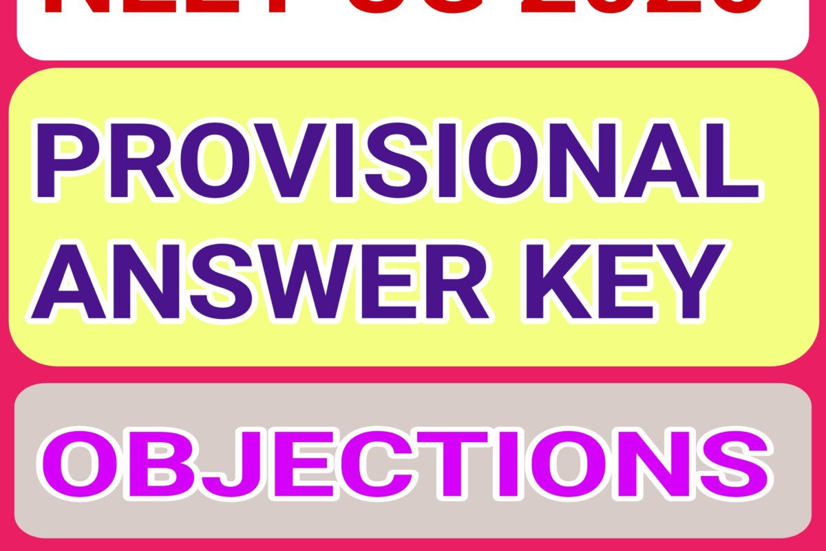 NEET UG 2026 RE EXAM KEY AND OBJECTIONS